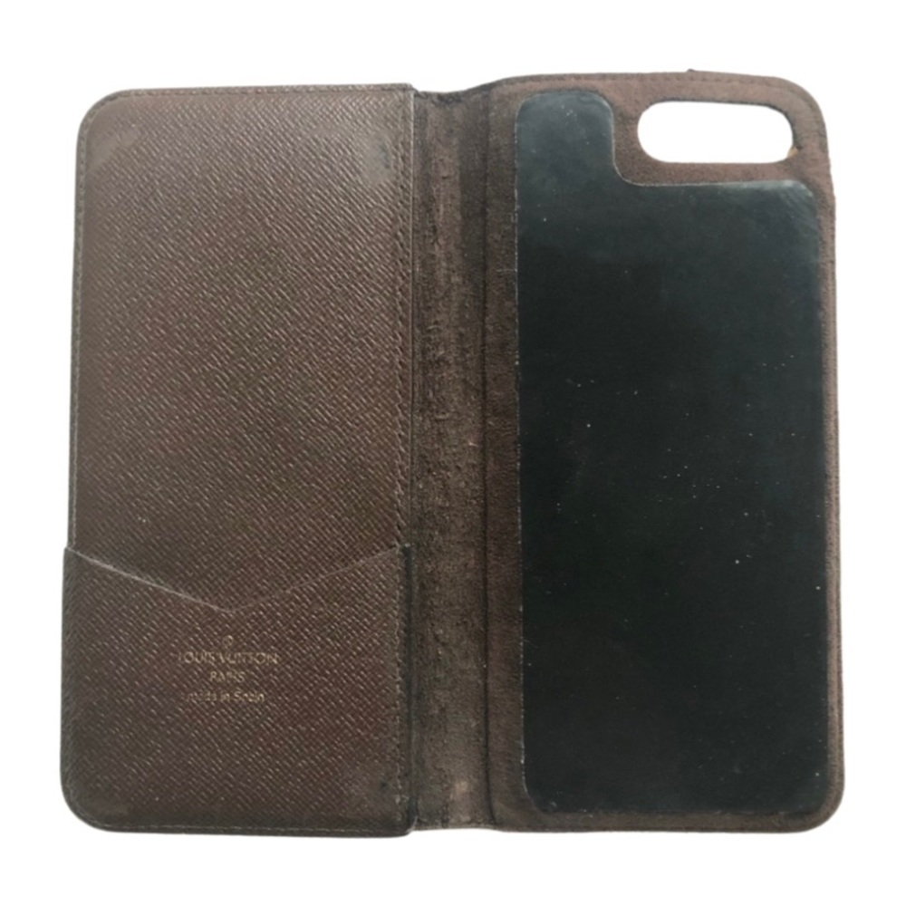 Louis Vuitton iPhone 8 Case with Fold Over Wallet - Picture 2 of 12